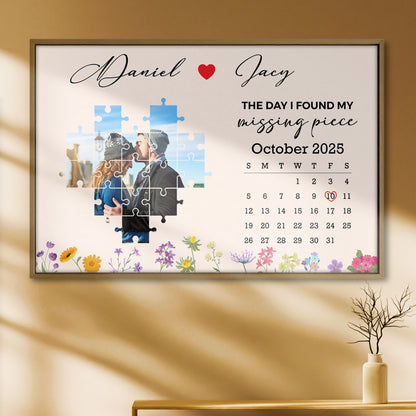 The Day I Found My Missing Piece With Puzzle Pieces And Flowers