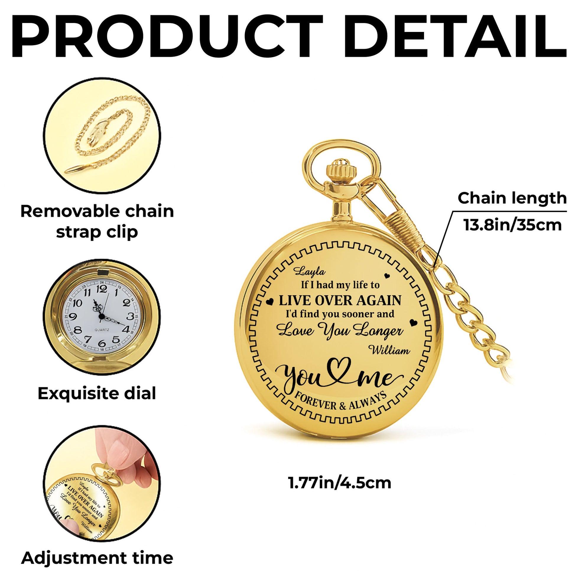 If I Had My Life To Live Over Again I'd Find You Sooner And Love You Longer