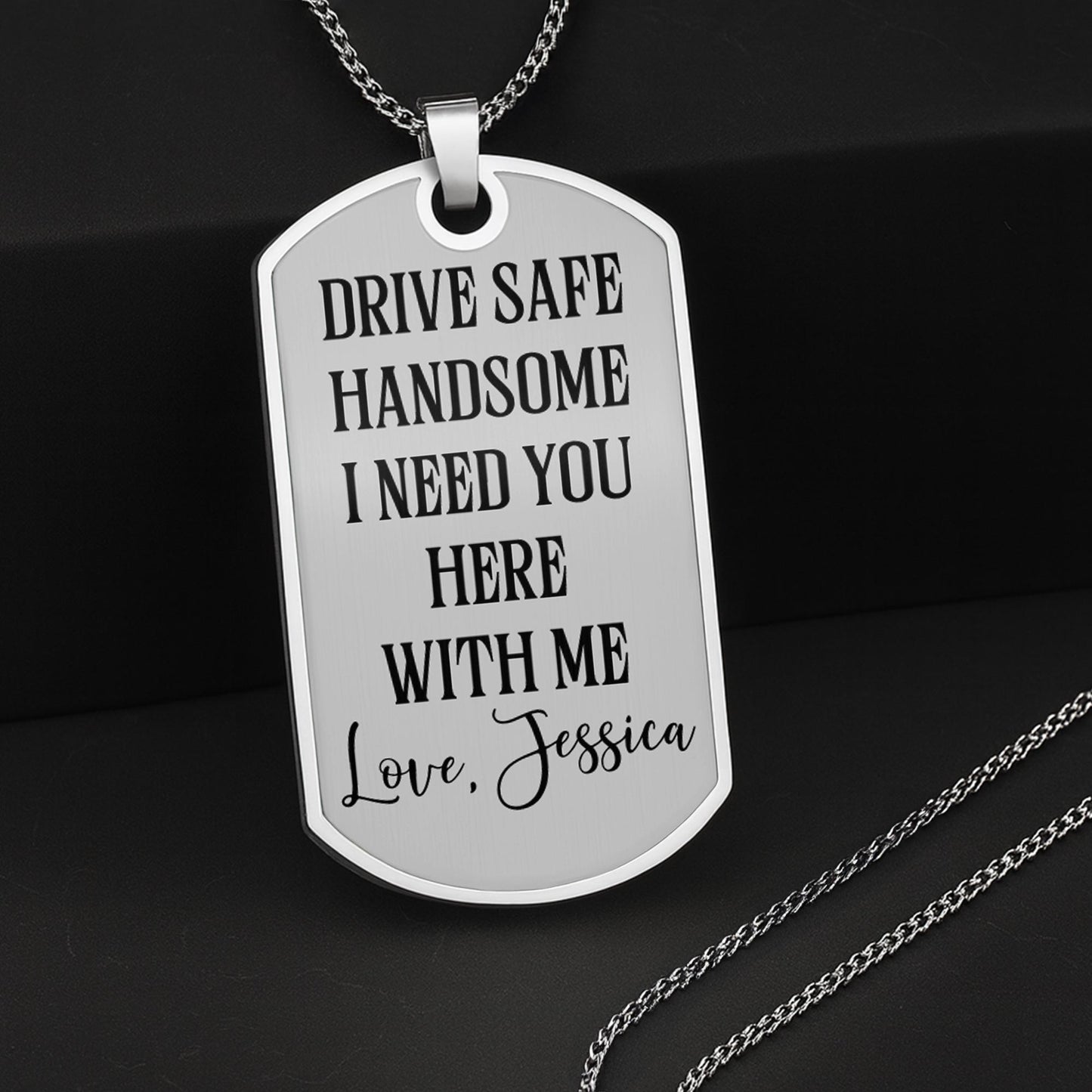 Customizable Street Sign Design Necklace