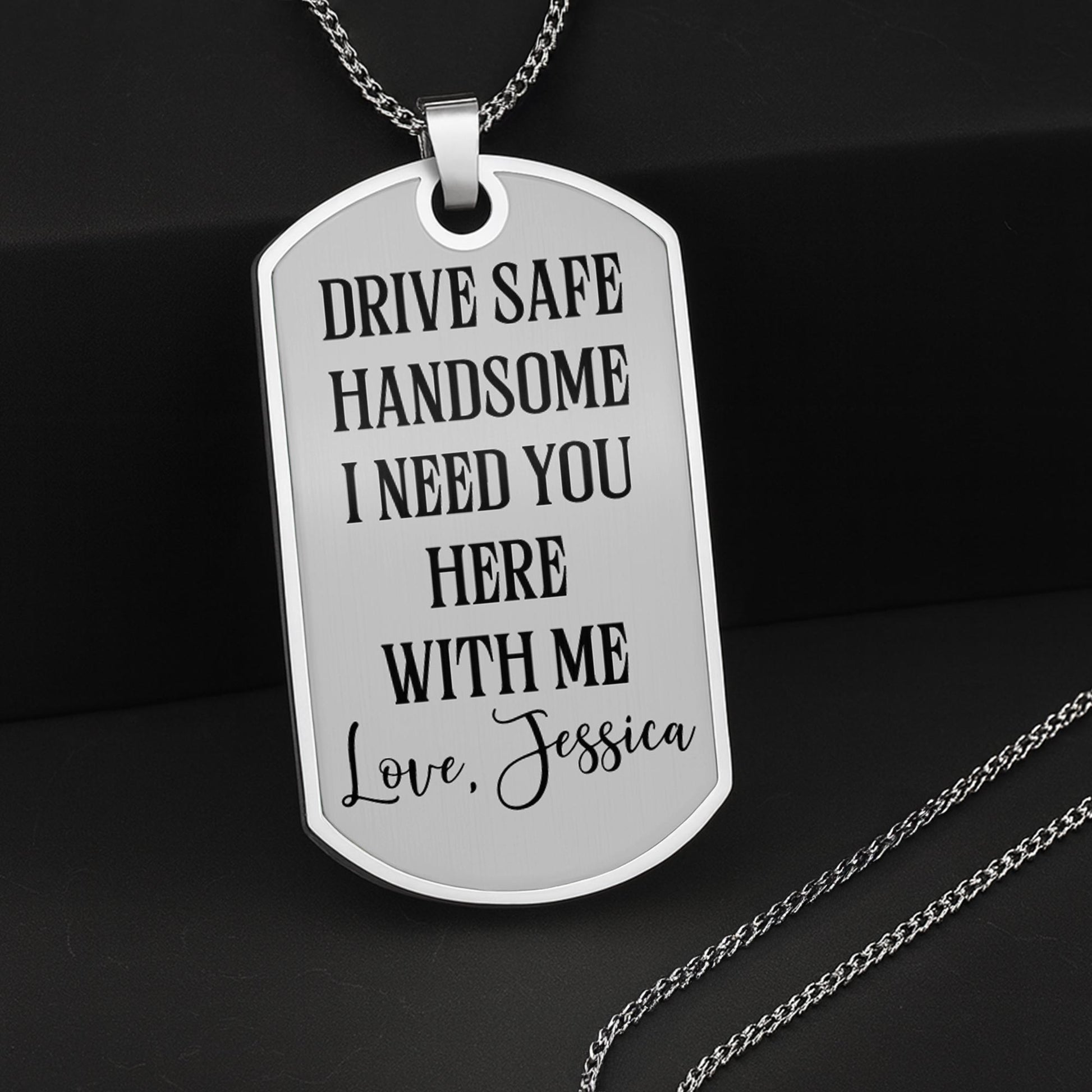 Customizable Street Sign Design Necklace