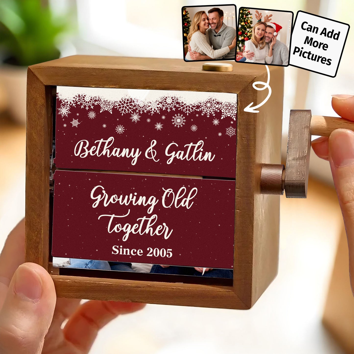 Growing Old Together, Snowflakes Design