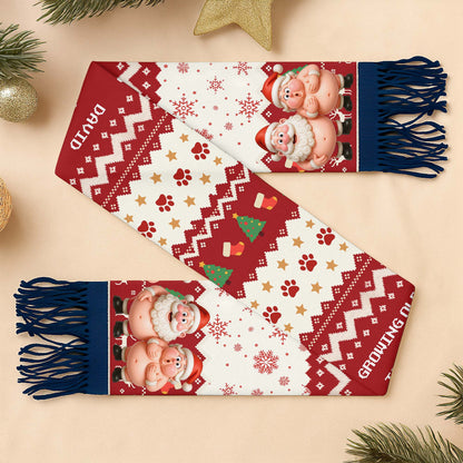 Growing Old Together Since, Festive Santa Claus Design