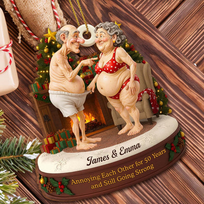 Annoying Each Other for 50 Years With Christmas Decor