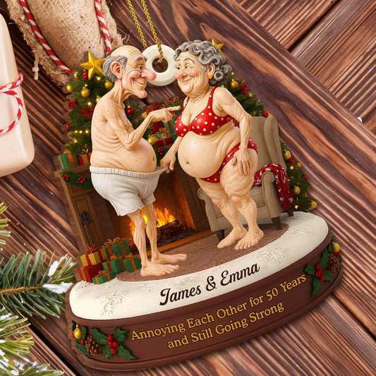Annoying Each Other for 50 Years With Christmas Decor
