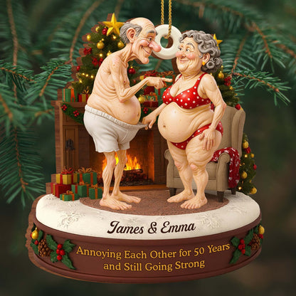 Annoying Each Other for 50 Years With Christmas Decor