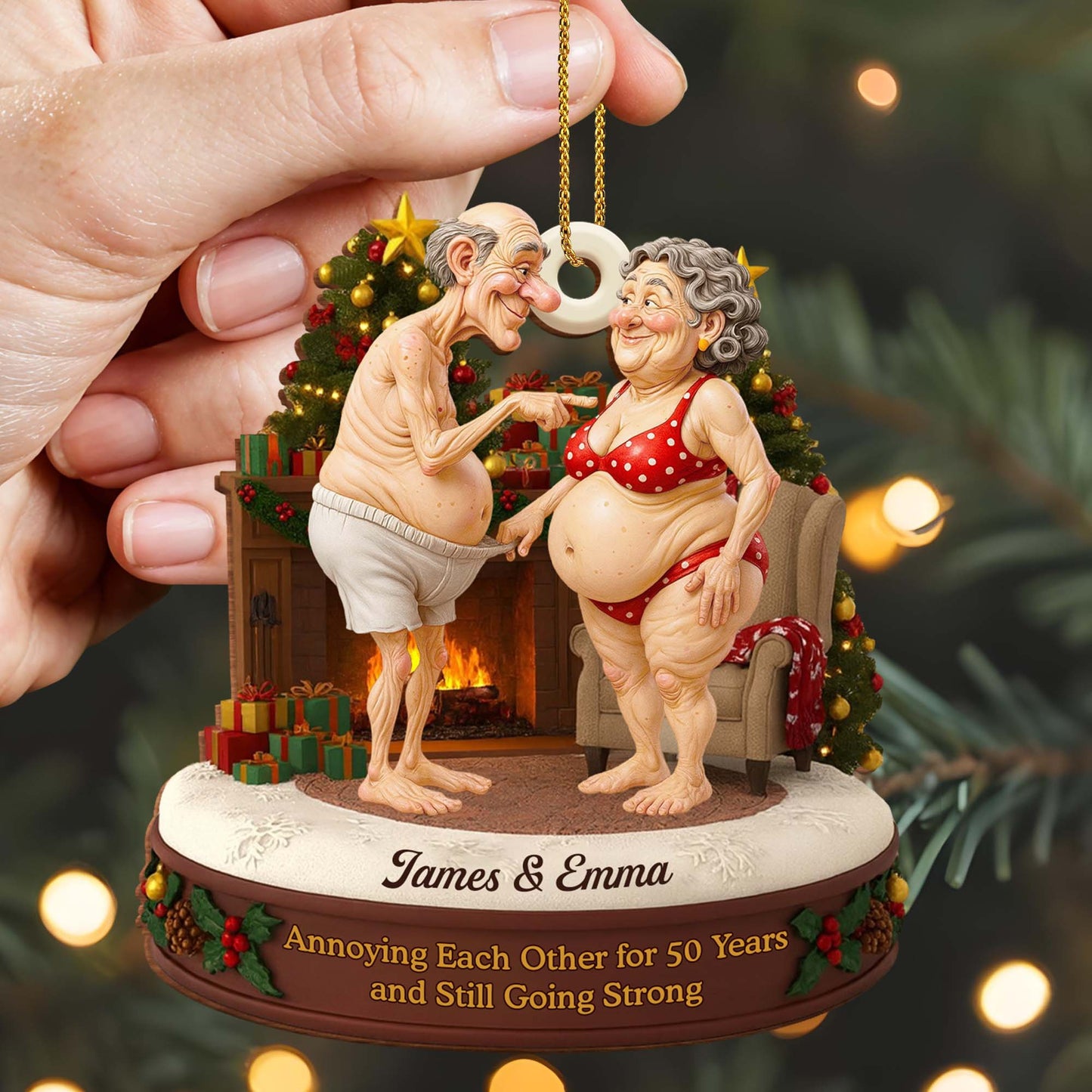 Annoying Each Other for 50 Years With Christmas Decor