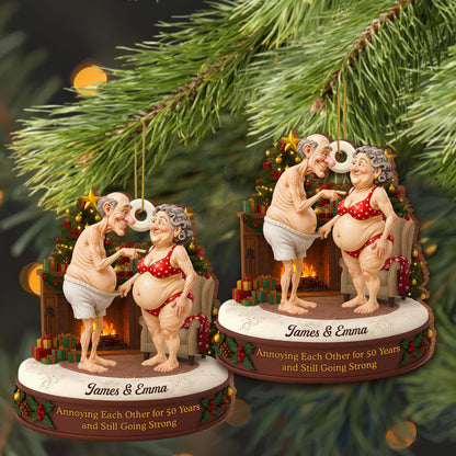 Annoying Each Other for 50 Years With Christmas Decor