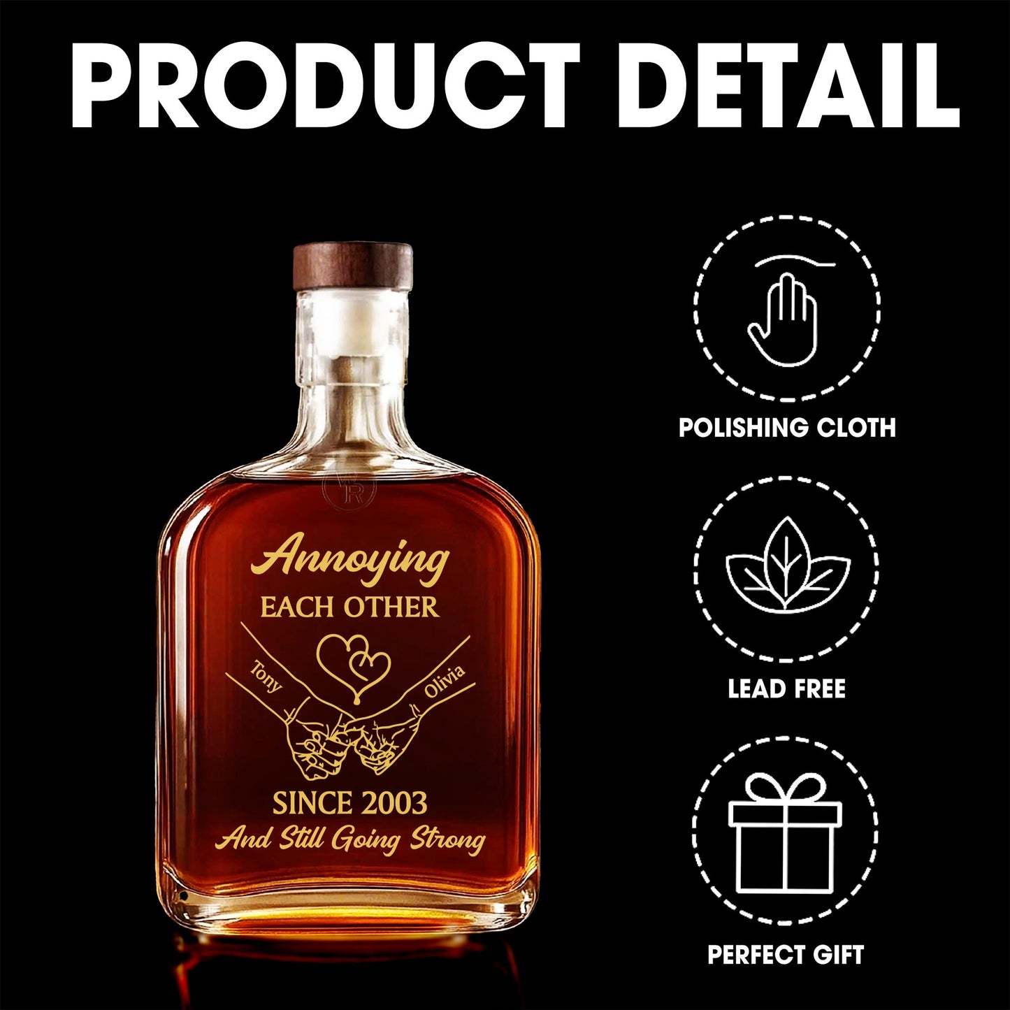 Annoying Each Other Since 2002 With Hearts