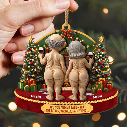 It's You and Me Babe, Christmas Tree and Wine Glass