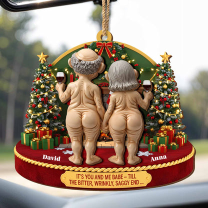 It's You and Me Babe, Christmas Tree and Wine Glass