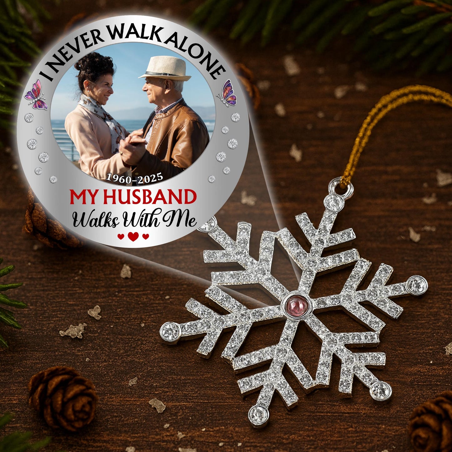 I Never Walk Alone My Husband Walks With Me