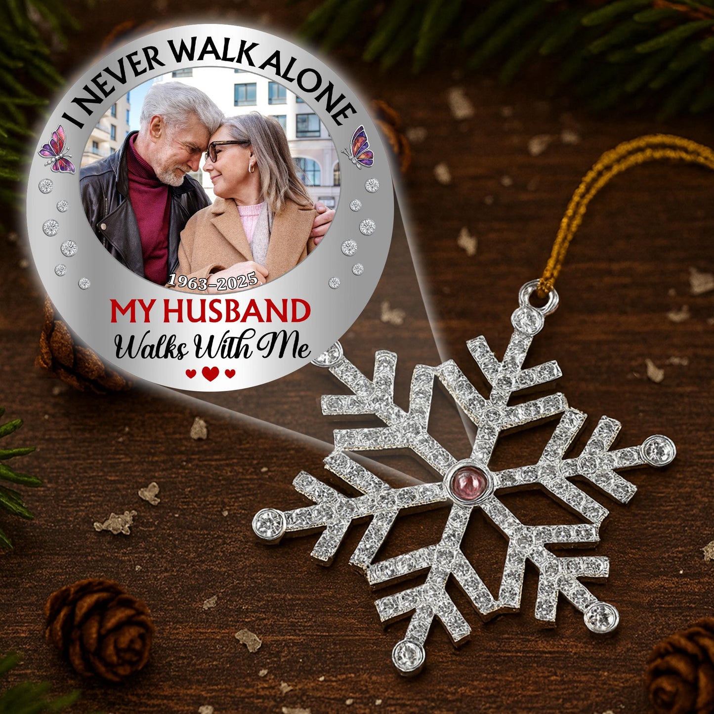 I Never Walk Alone My Husband Walks With Me