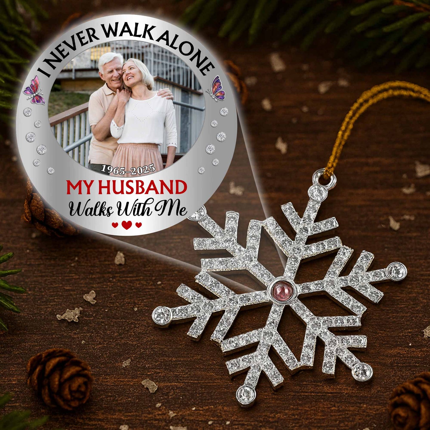 I Never Walk Alone My Husband Walks With Me