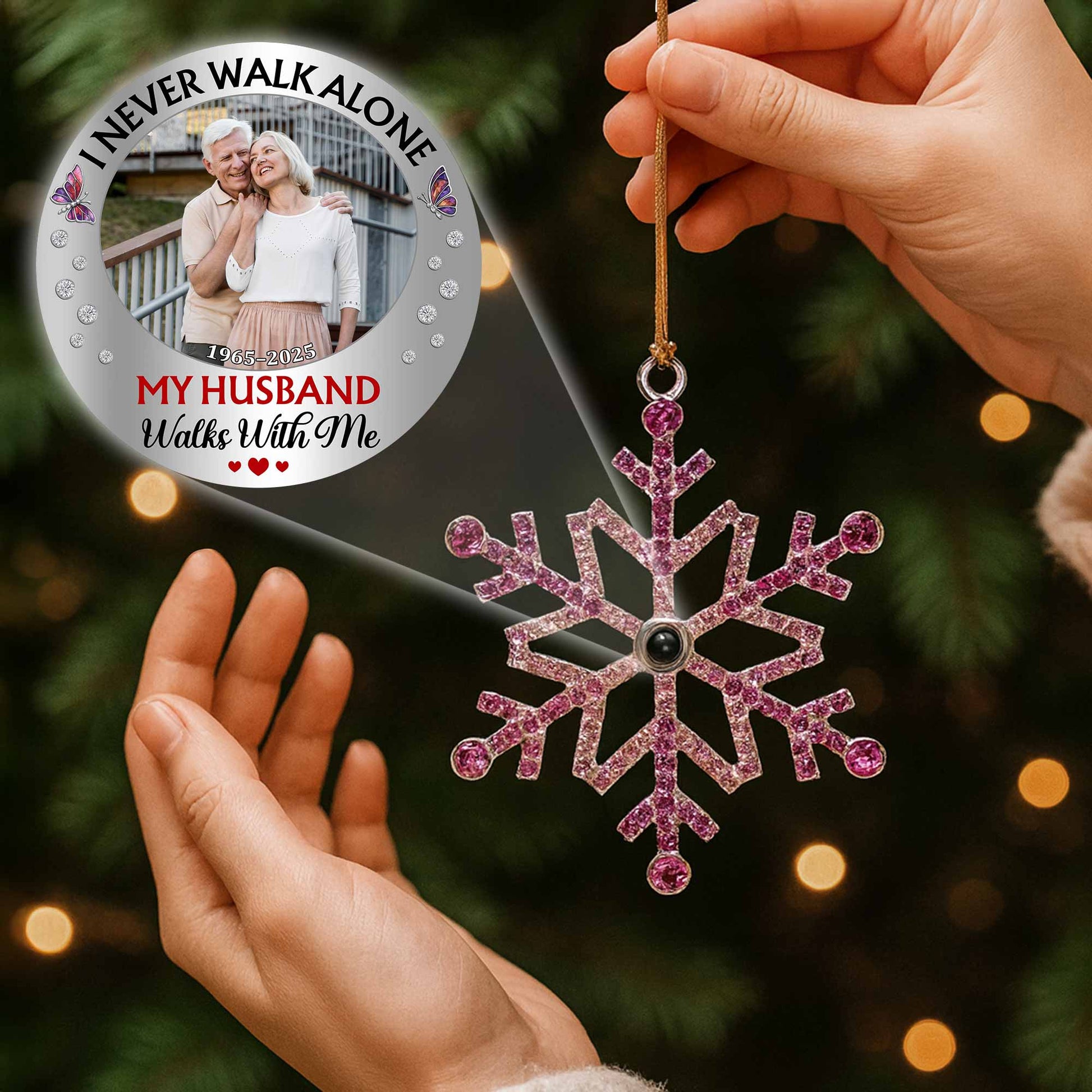 I Never Walk Alone My Husband Walks With Me