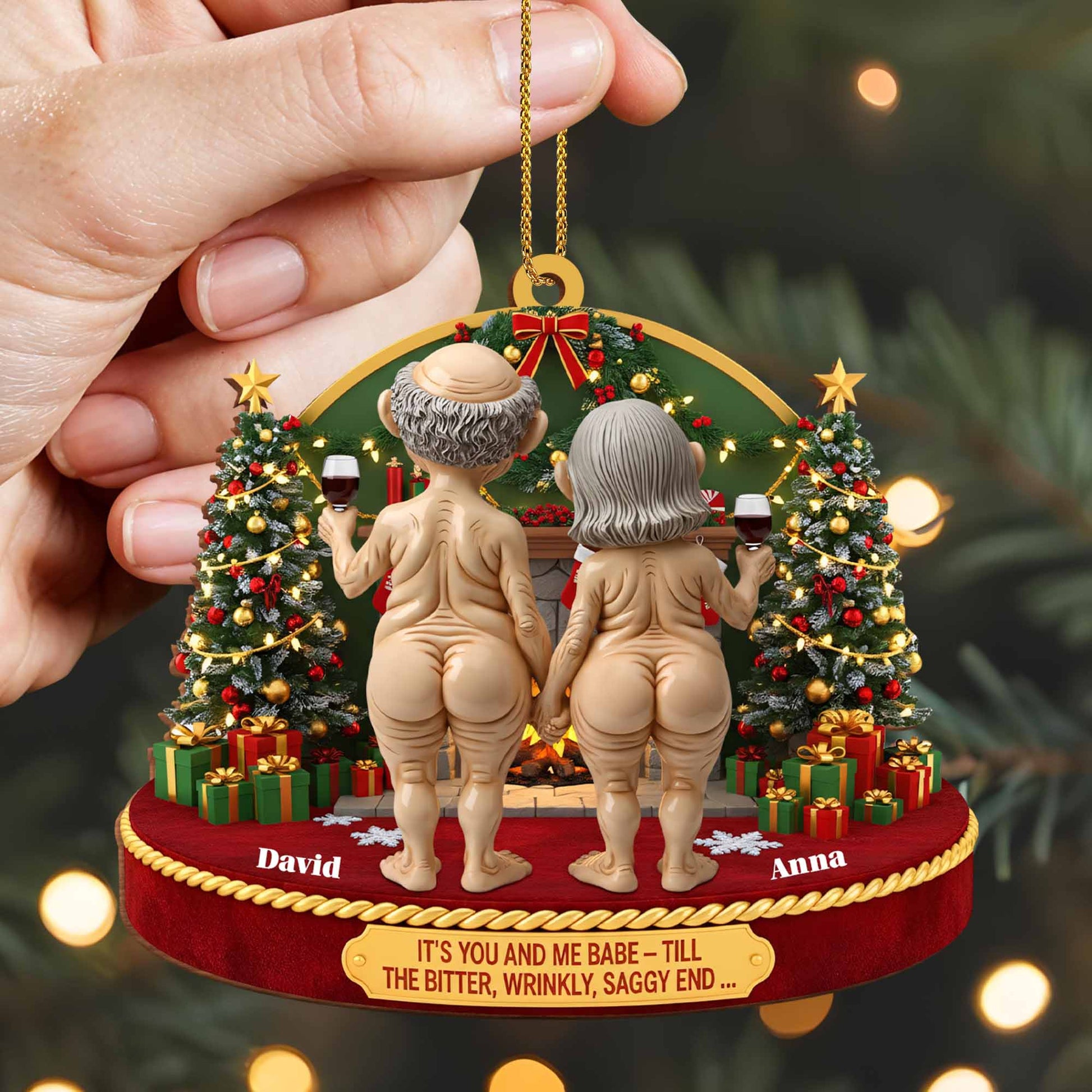 It's You And Me Babe, Till The End, Christmas Tree And Elderly Couple