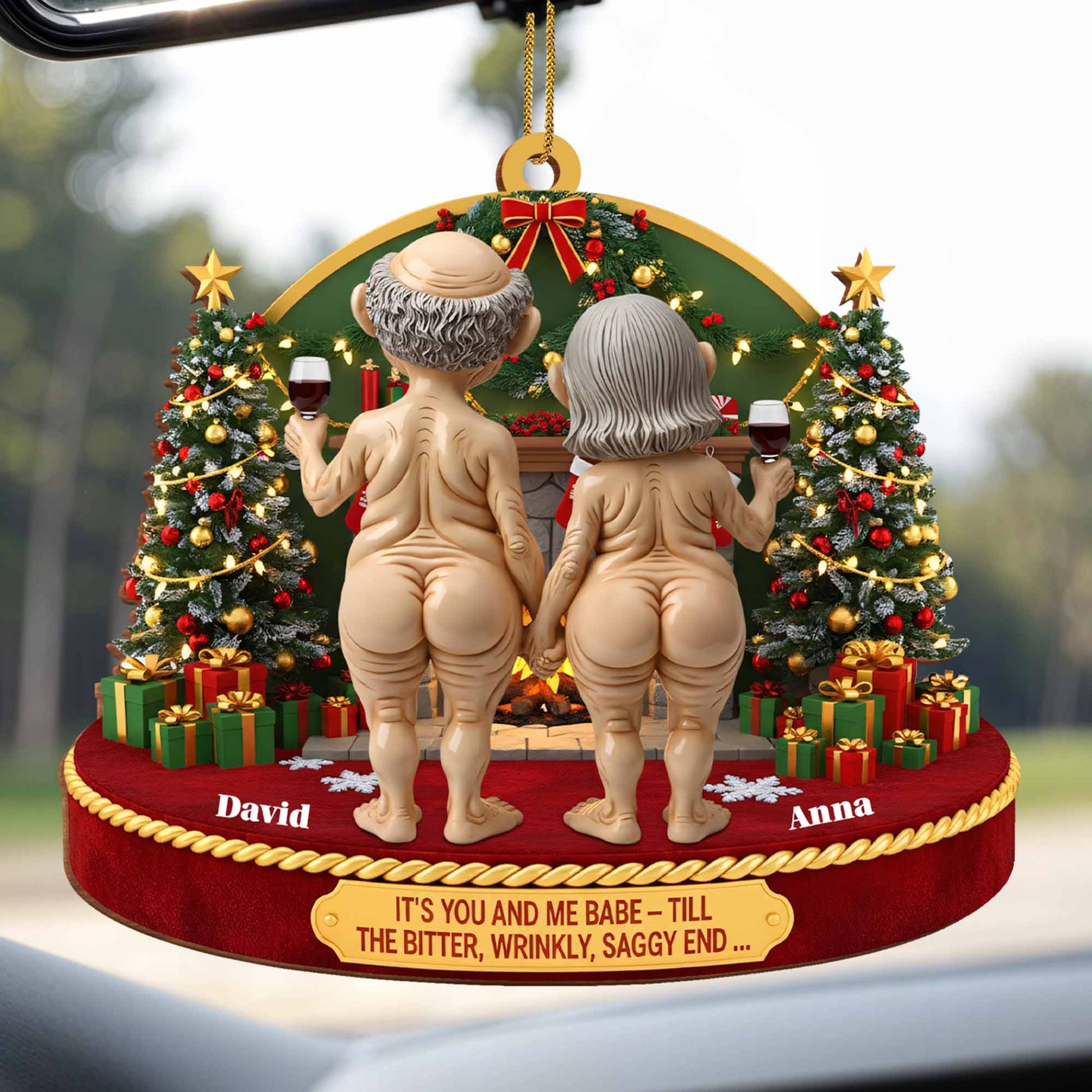 It's You And Me Babe, Till The End, Christmas Tree And Elderly Couple