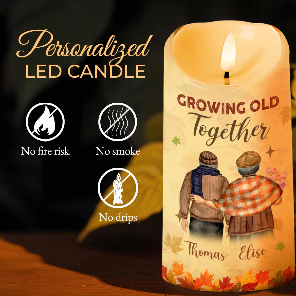 Growing Old Together, Message For Husband