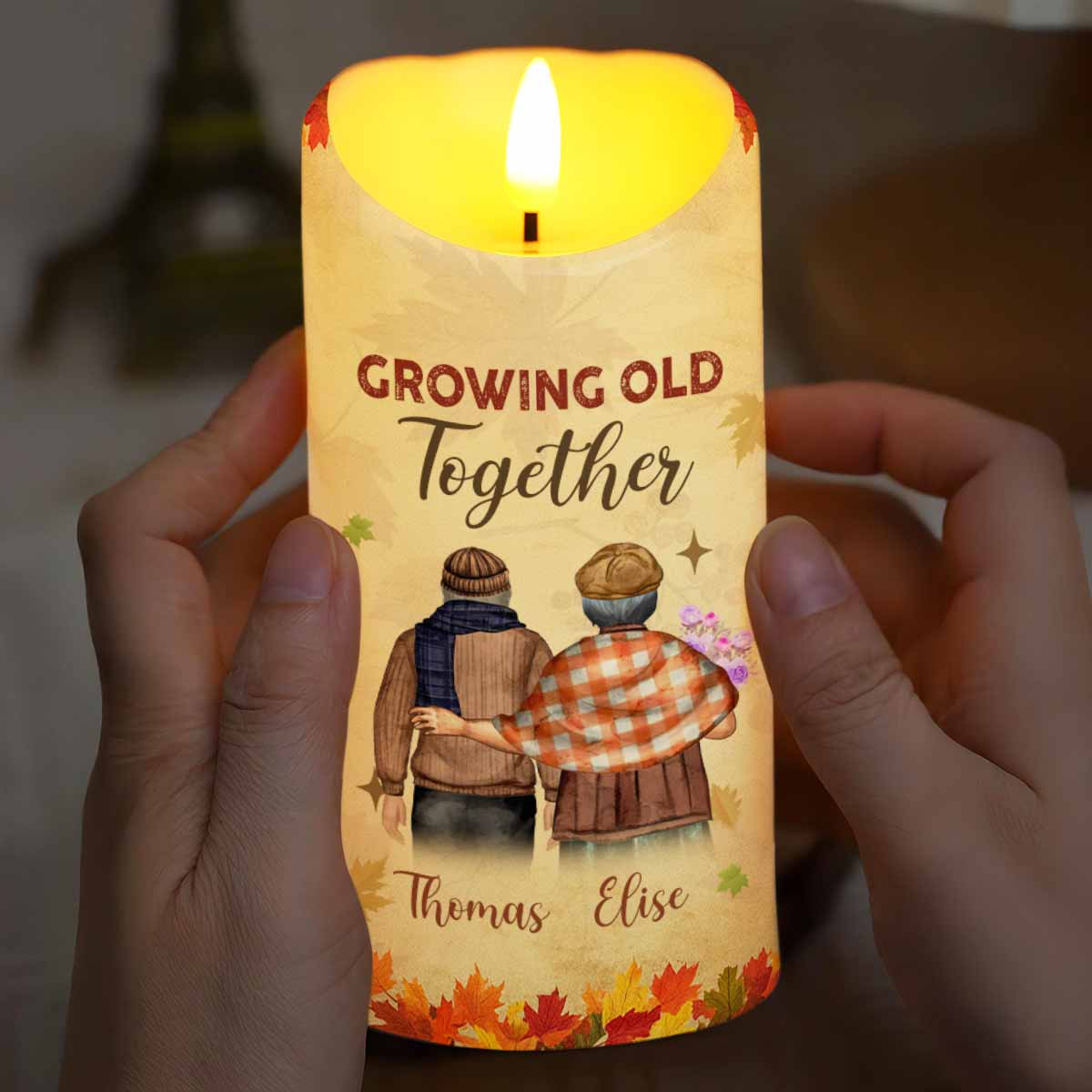 Growing Old Together, Message For Husband