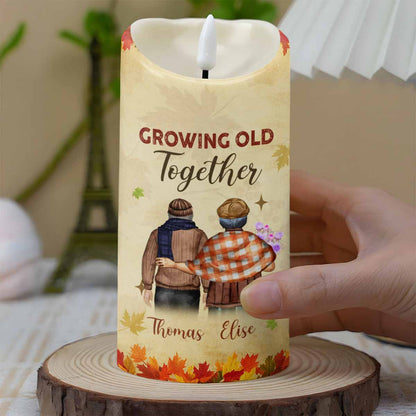 Growing Old Together, Message For Husband