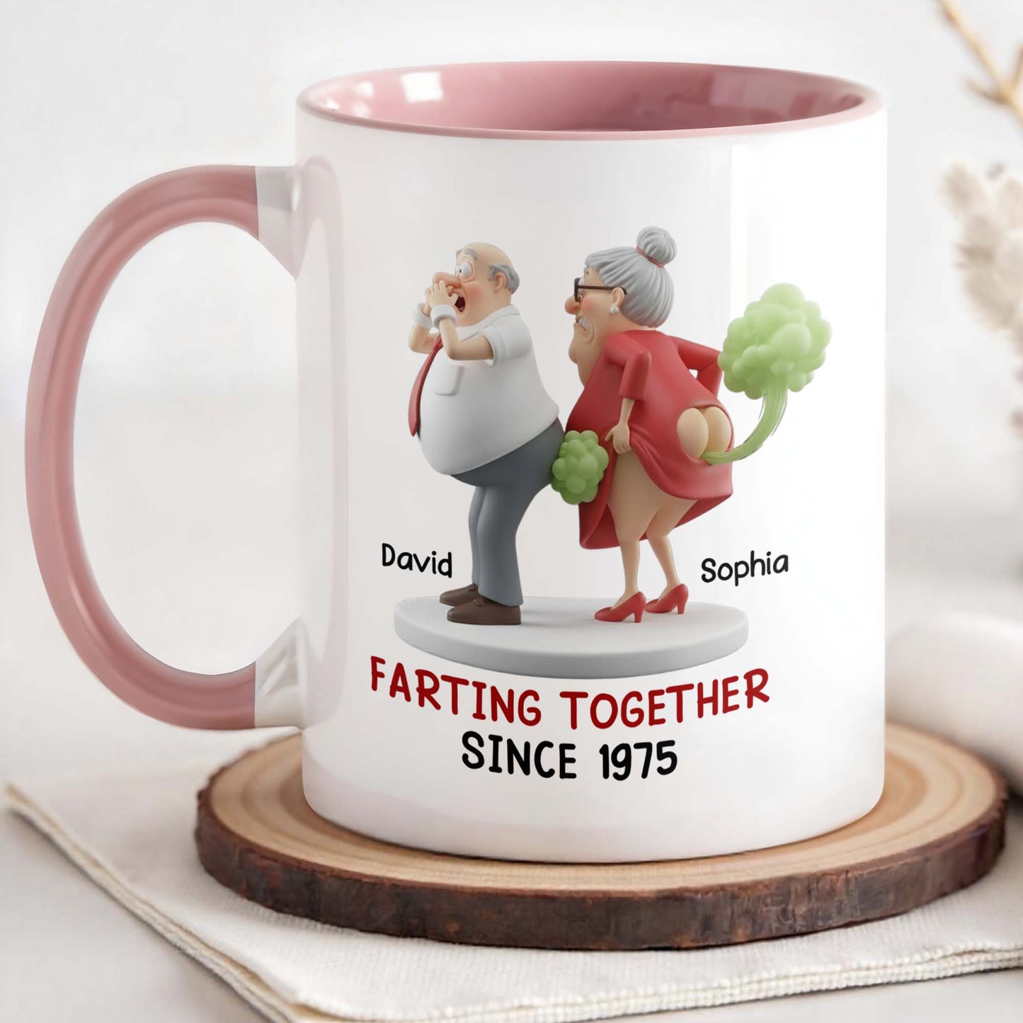 Farting Together Since [Year], A Humorous Memento For Couples
