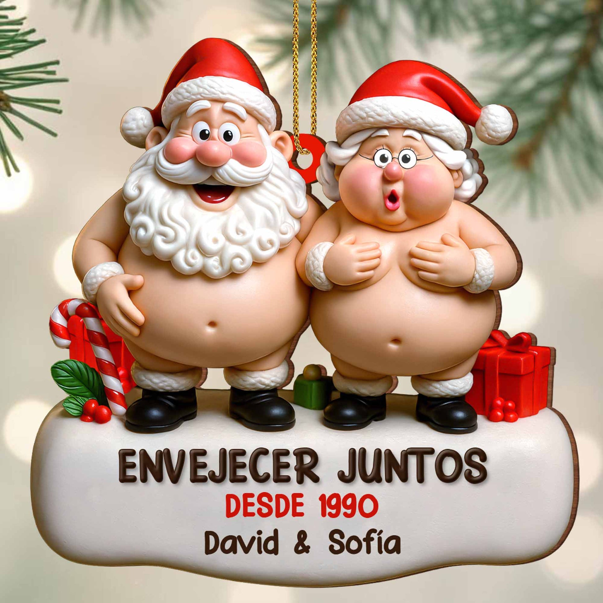 Envejecer Juntos, Santa Claus Figures