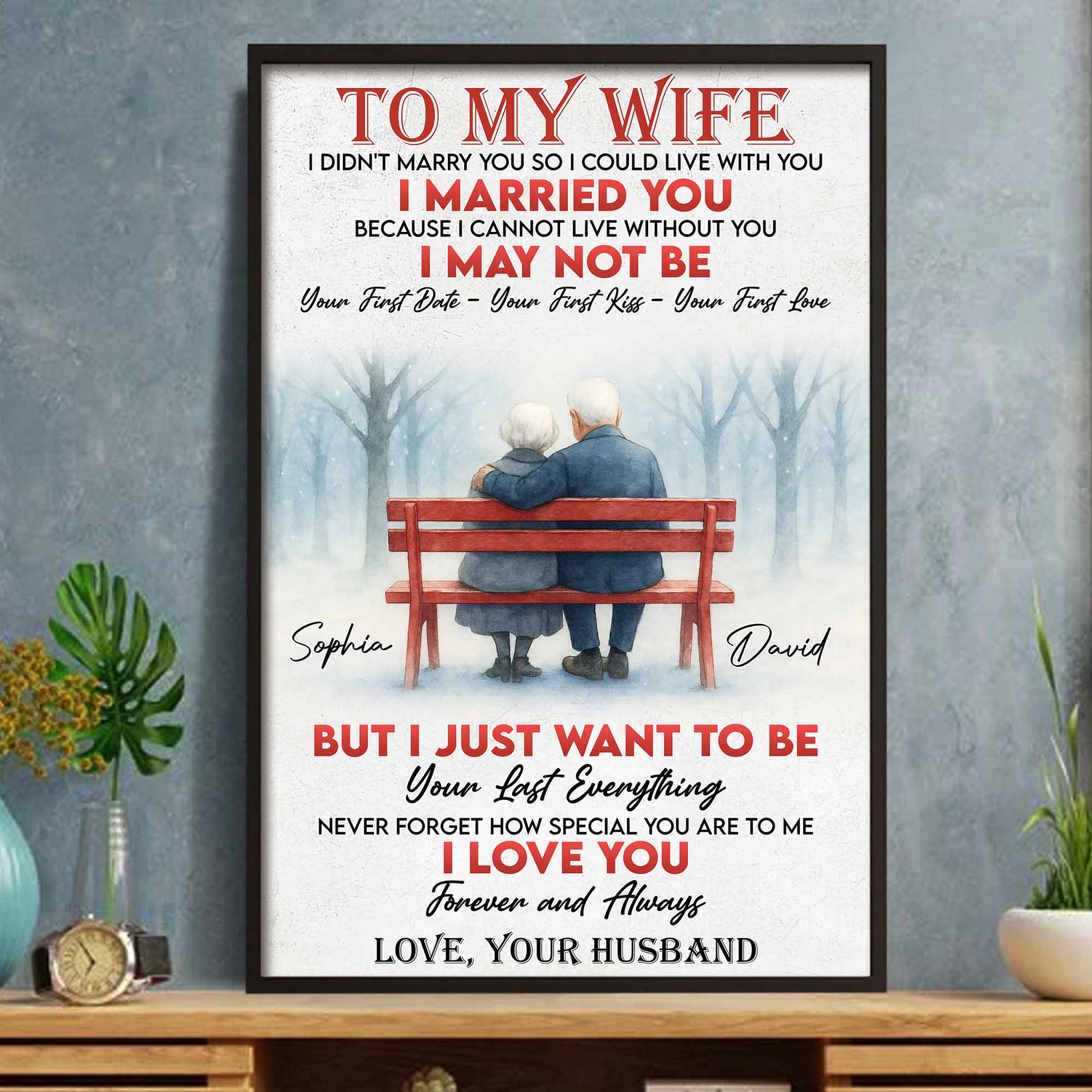 To My Wife, Love and Cherished Moments at the Beach