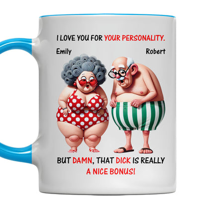 I Love You For Your Personality, Cartoon Couple Design