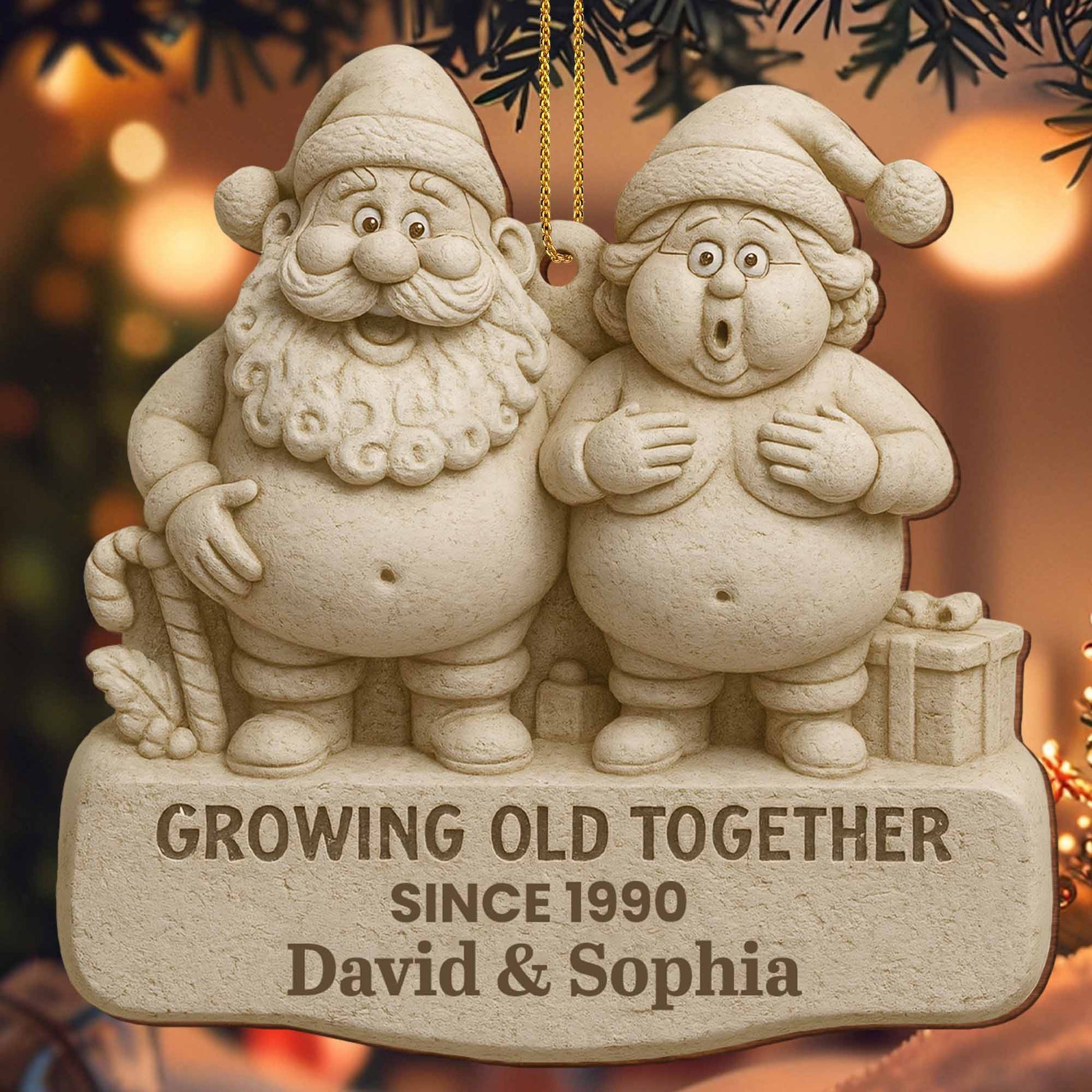 Growing Old Together, Santa Claus And Mrs. Claus