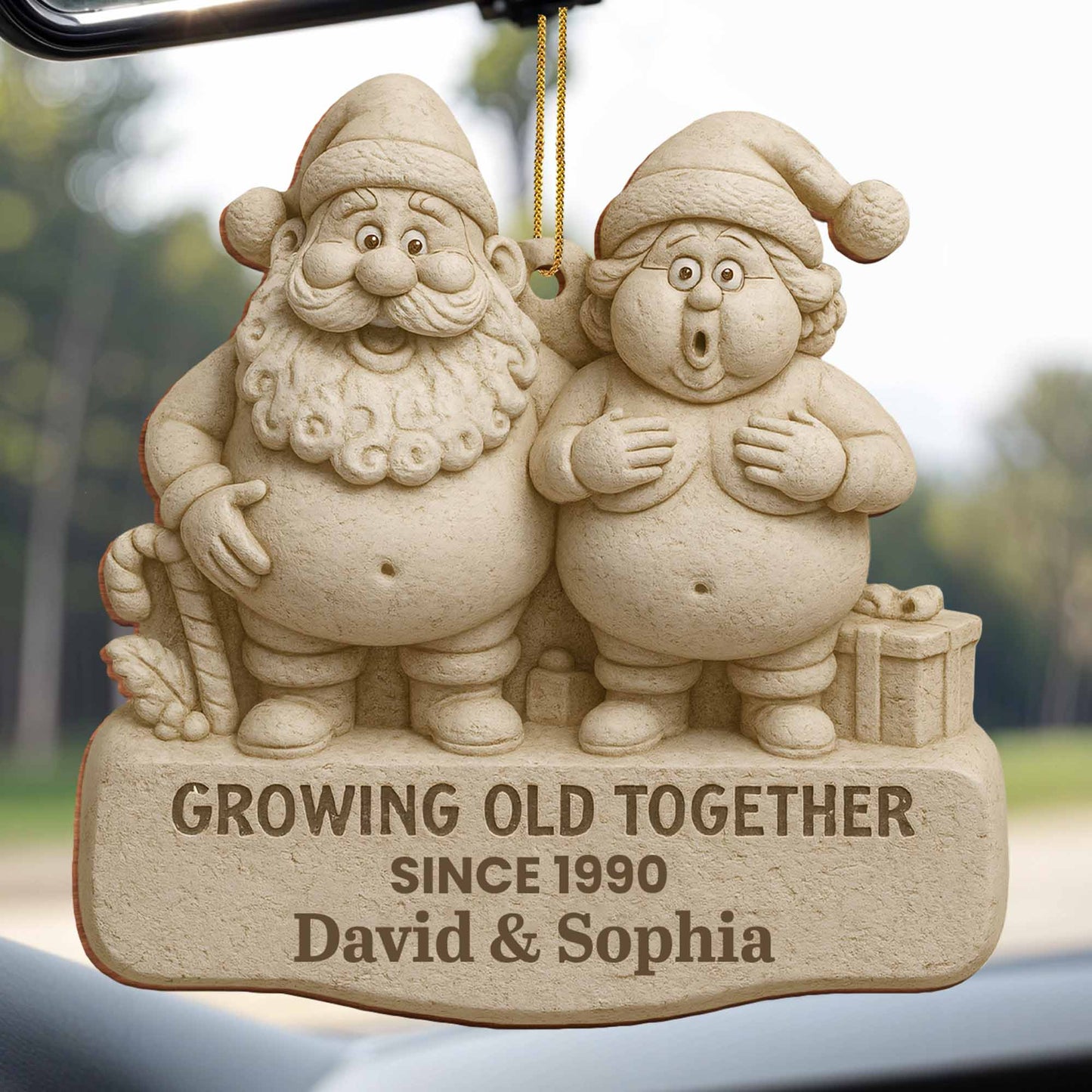 Growing Old Together, Santa Claus And Mrs. Claus