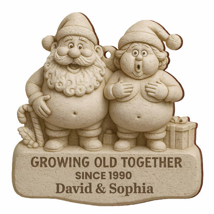 Growing Old Together, Santa Claus And Mrs. Claus