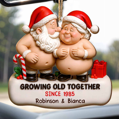 Growing Old Together With Santa And Mrs. Claus