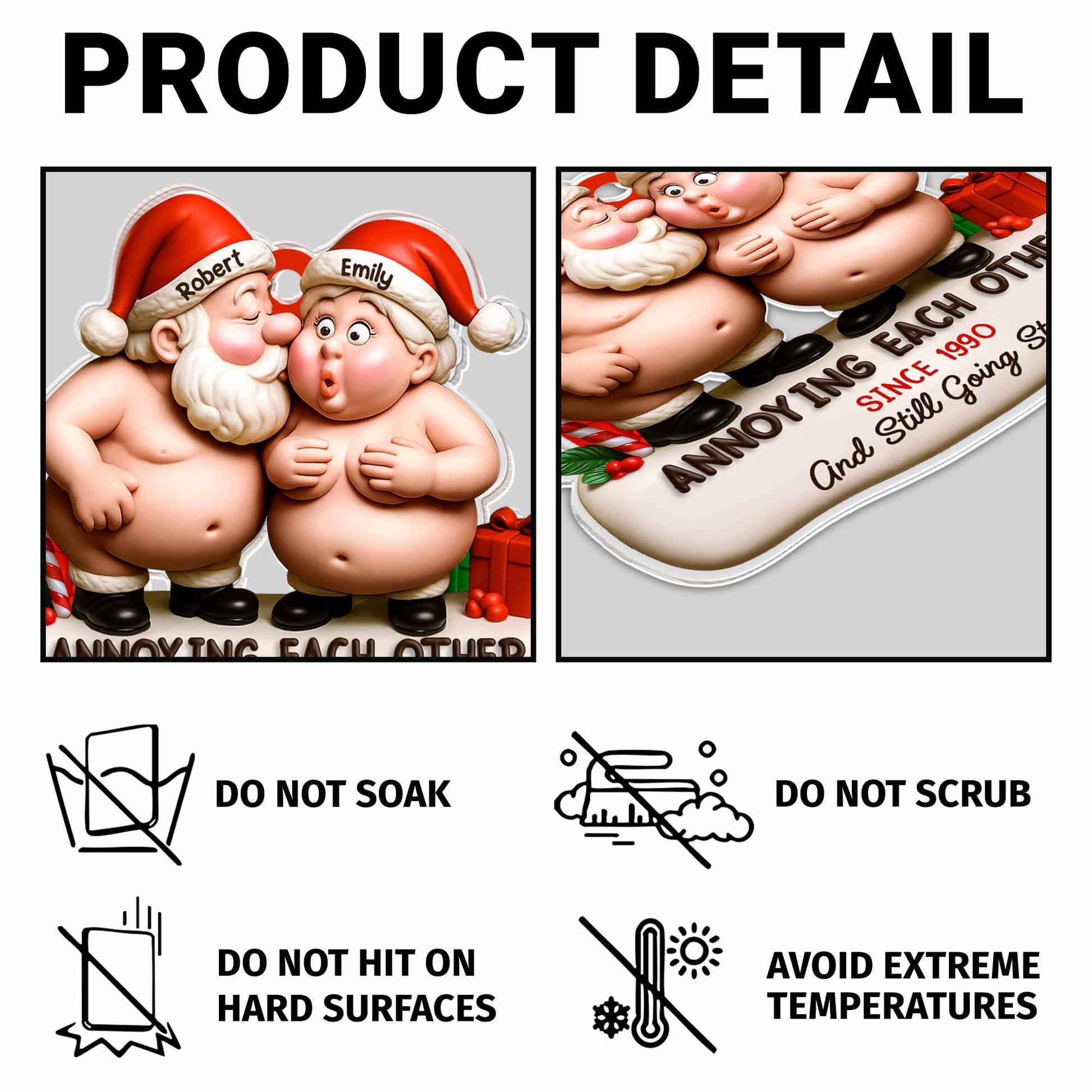 Annoying Each Other Since And Still Going Strong, Couple Christmas Gift