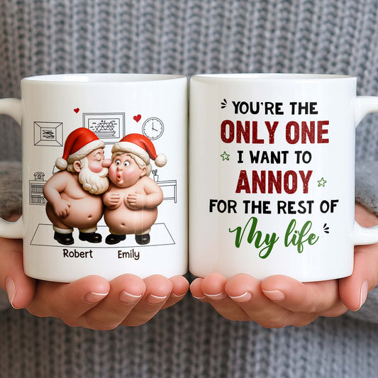 To My Wonderful Wife Merry Christmas With All My Love Santa And Elf