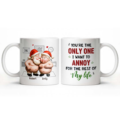 To My Wonderful Wife Merry Christmas With All My Love Santa And Elf