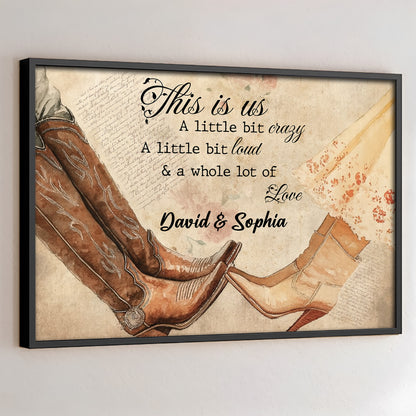 This Is Us, A Little Bit of Love With Cowboy Boots and High Heels