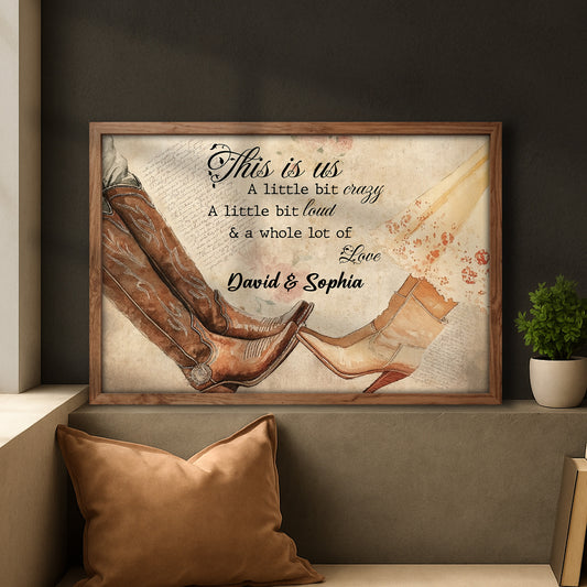 This Is Us, A Little Bit of Love With Cowboy Boots and High Heels