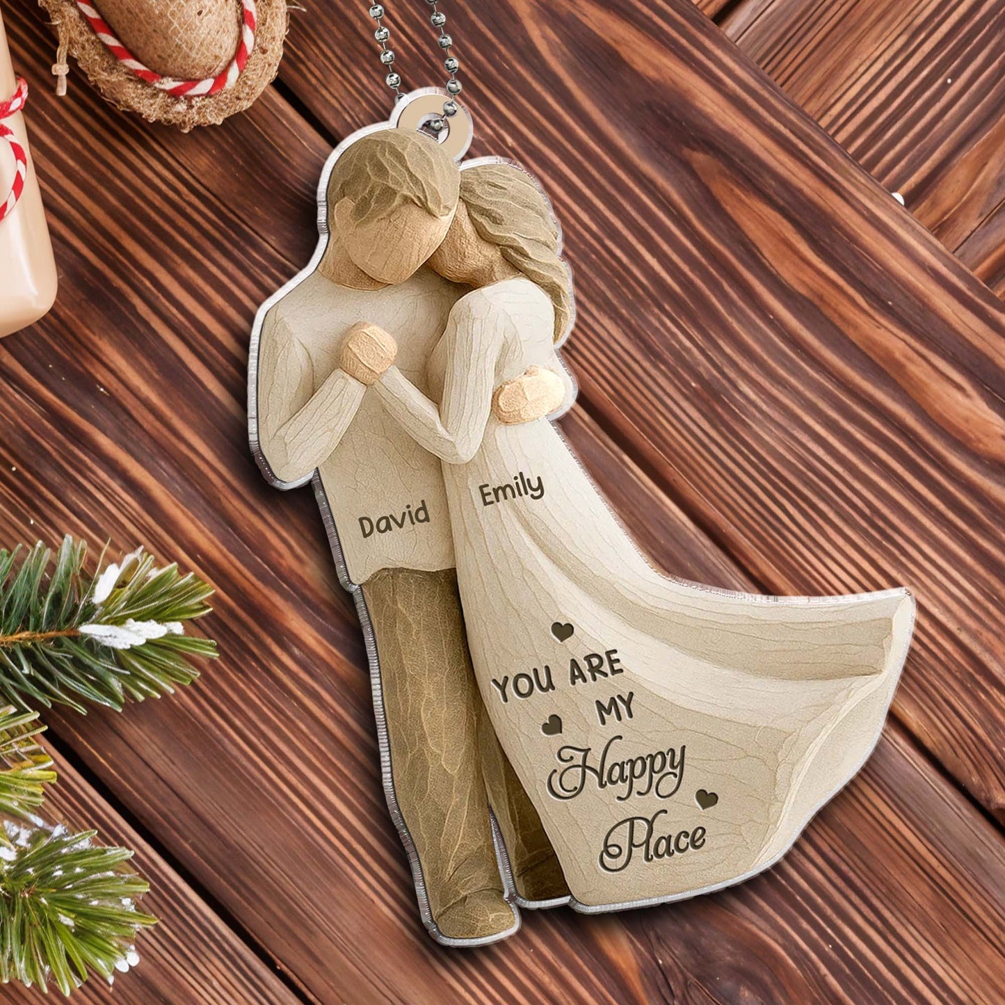 You Are My Happy Place, Couple Embrace