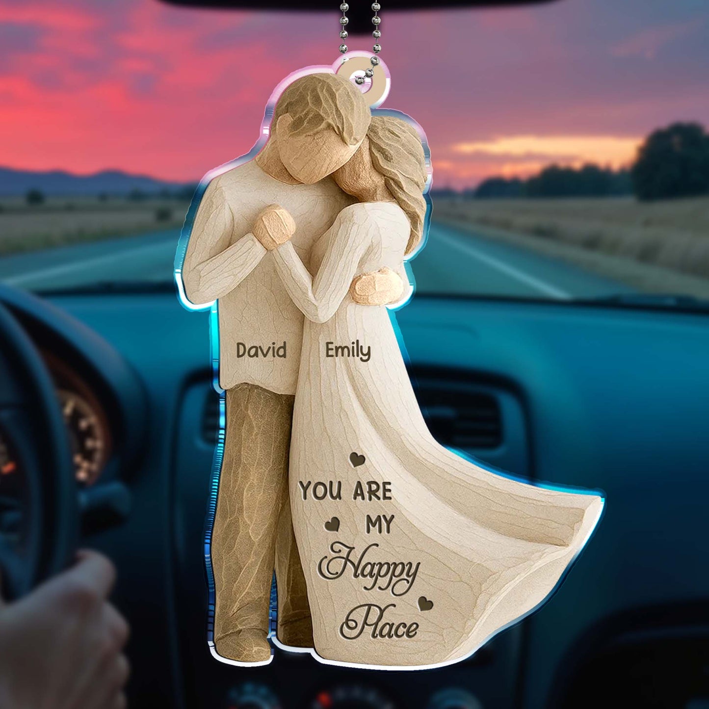 You Are My Happy Place, Couple Embrace