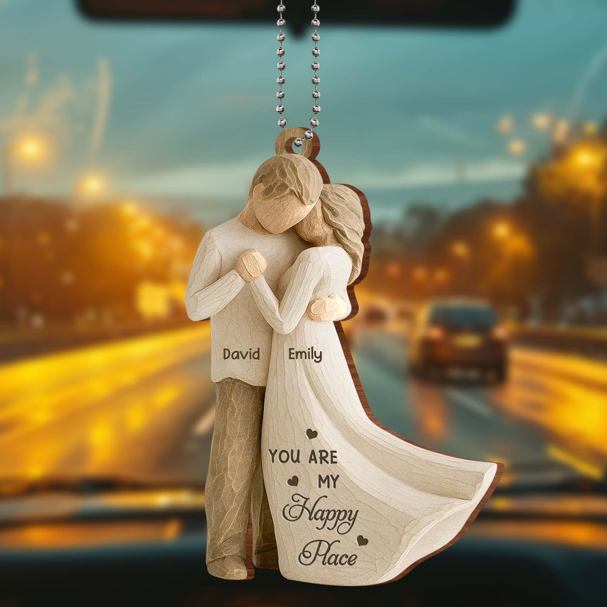 You Are My Happy Place, Couple Embracing