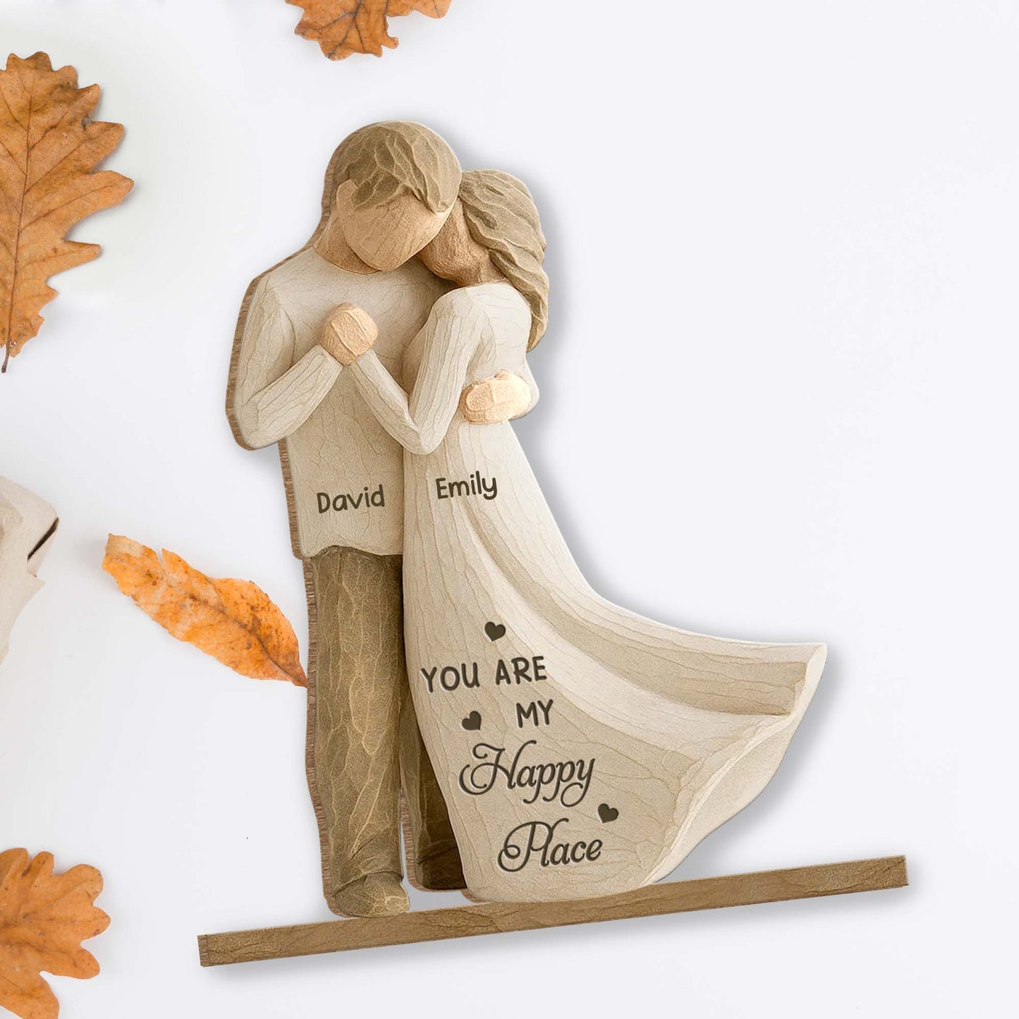 You Are My Happy Place, Couple Embracing