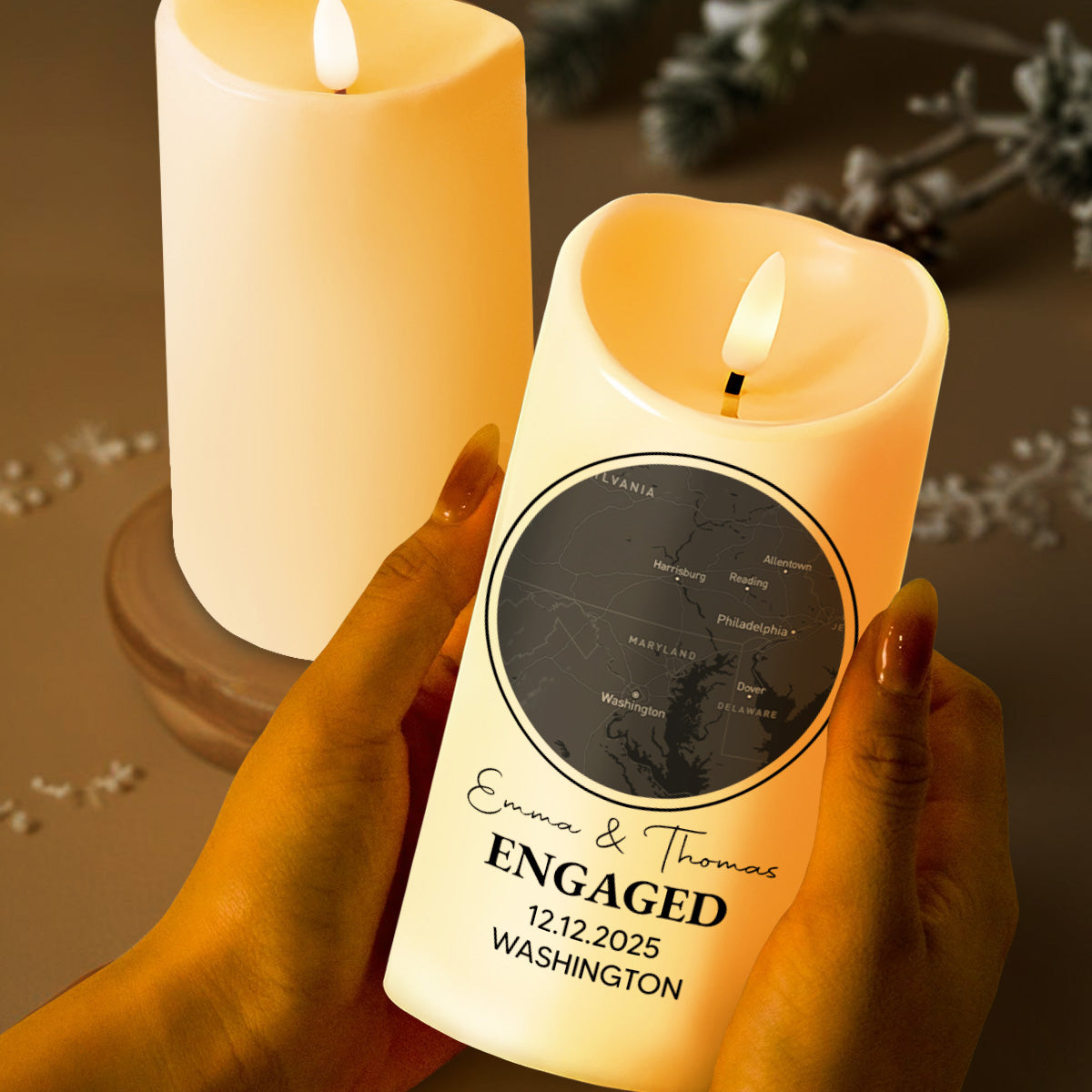 Celebrating Our Engagement With Map And Text