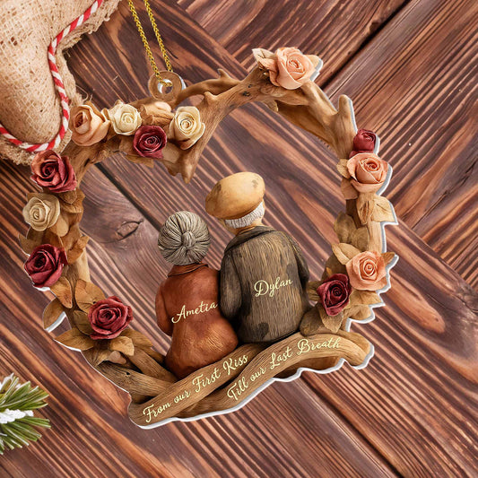 From Our First Kiss Till Our Last Breath, Couple And Roses