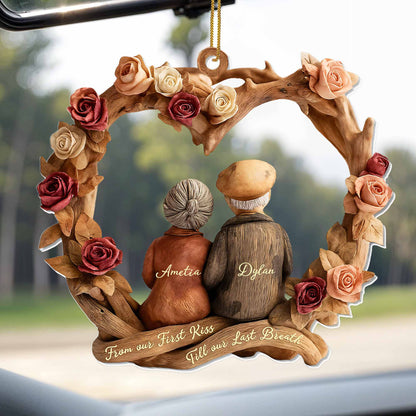 From Our First Kiss Till Our Last Breath, Couple And Roses