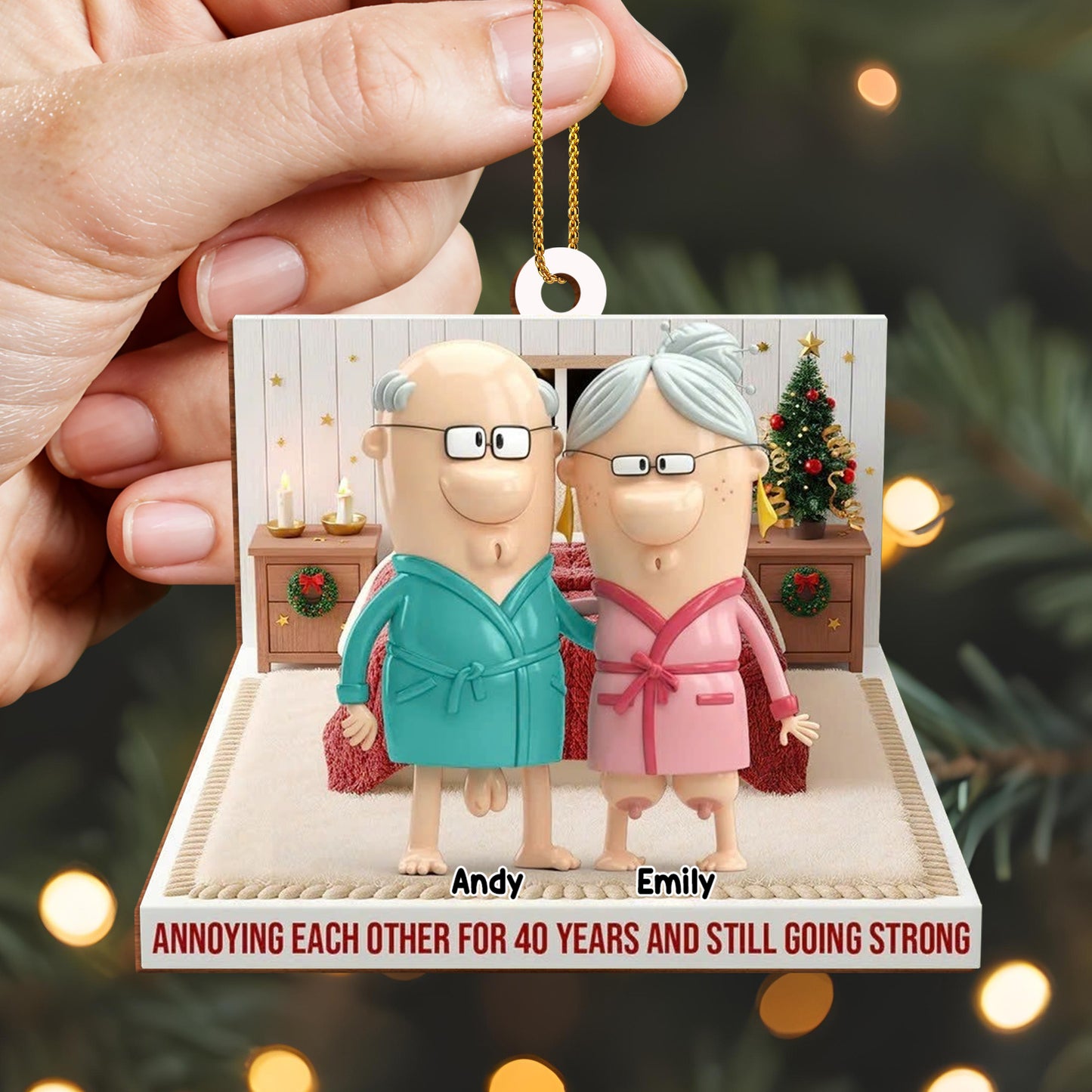 Annoying Each Other And Still Going Strong, Elderly Couple