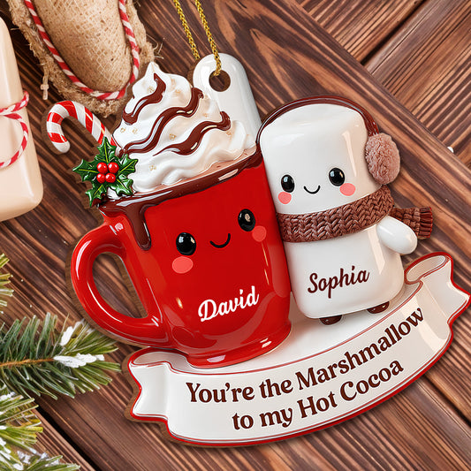 You're The Marshmallow To My Hot Cocoa Mug And Marshmallow