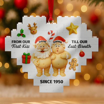 From Our First Kiss Till Our Last Breath, Santa And Christmas Ornaments
