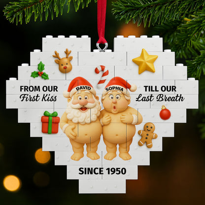 From Our First Kiss Till Our Last Breath, Santa And Christmas Ornaments