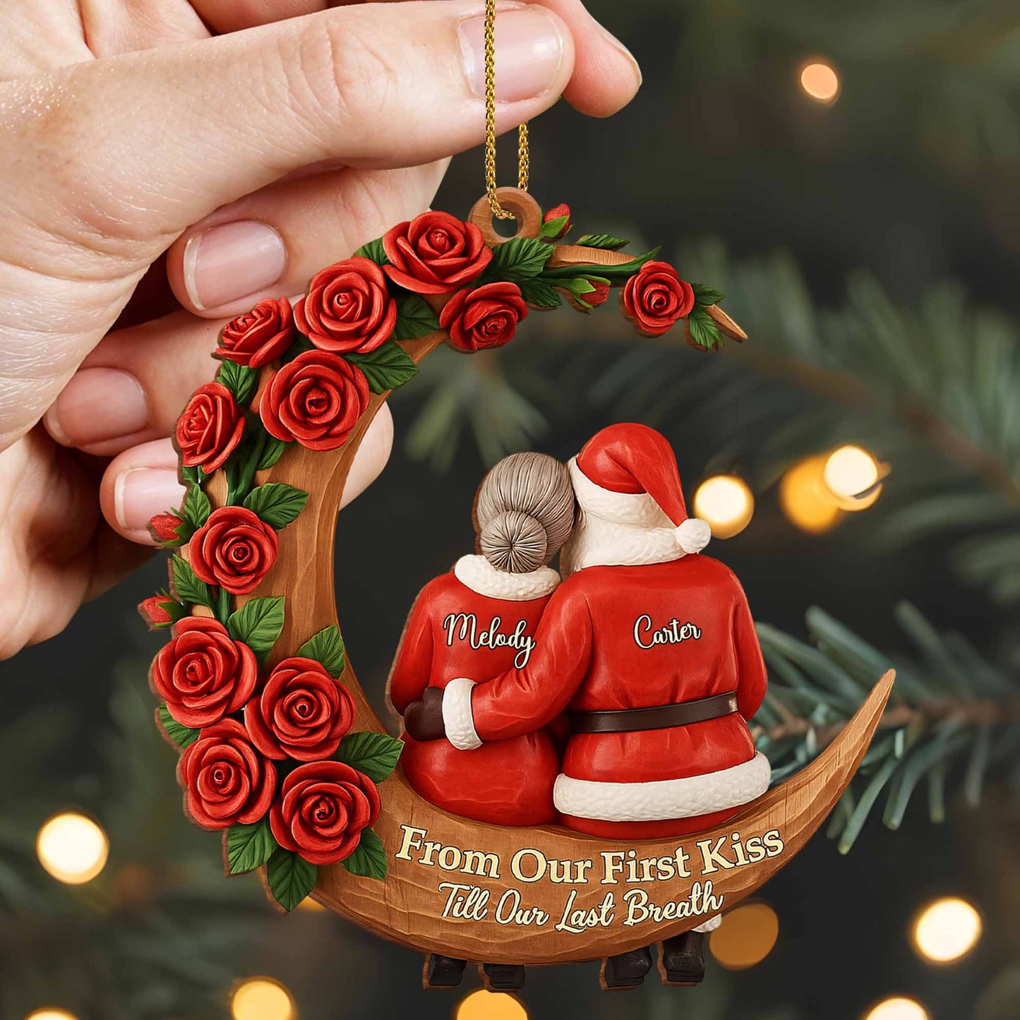 From Our First Kiss Till Our Last Breath, Roses On Sled