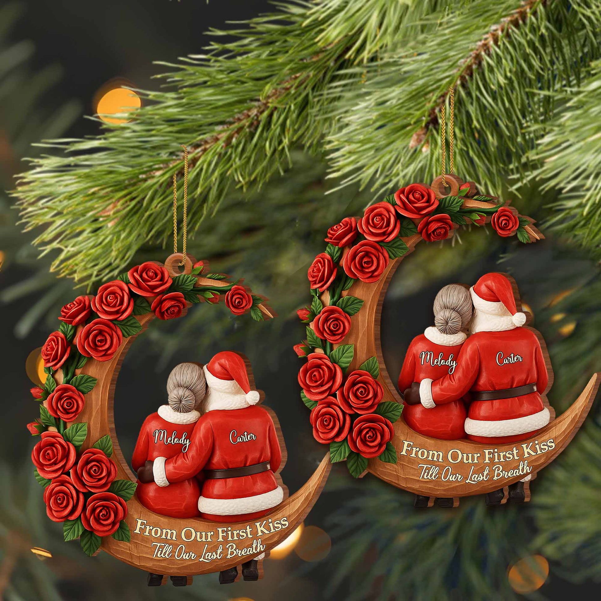 From Our First Kiss Till Our Last Breath, Roses On Sled