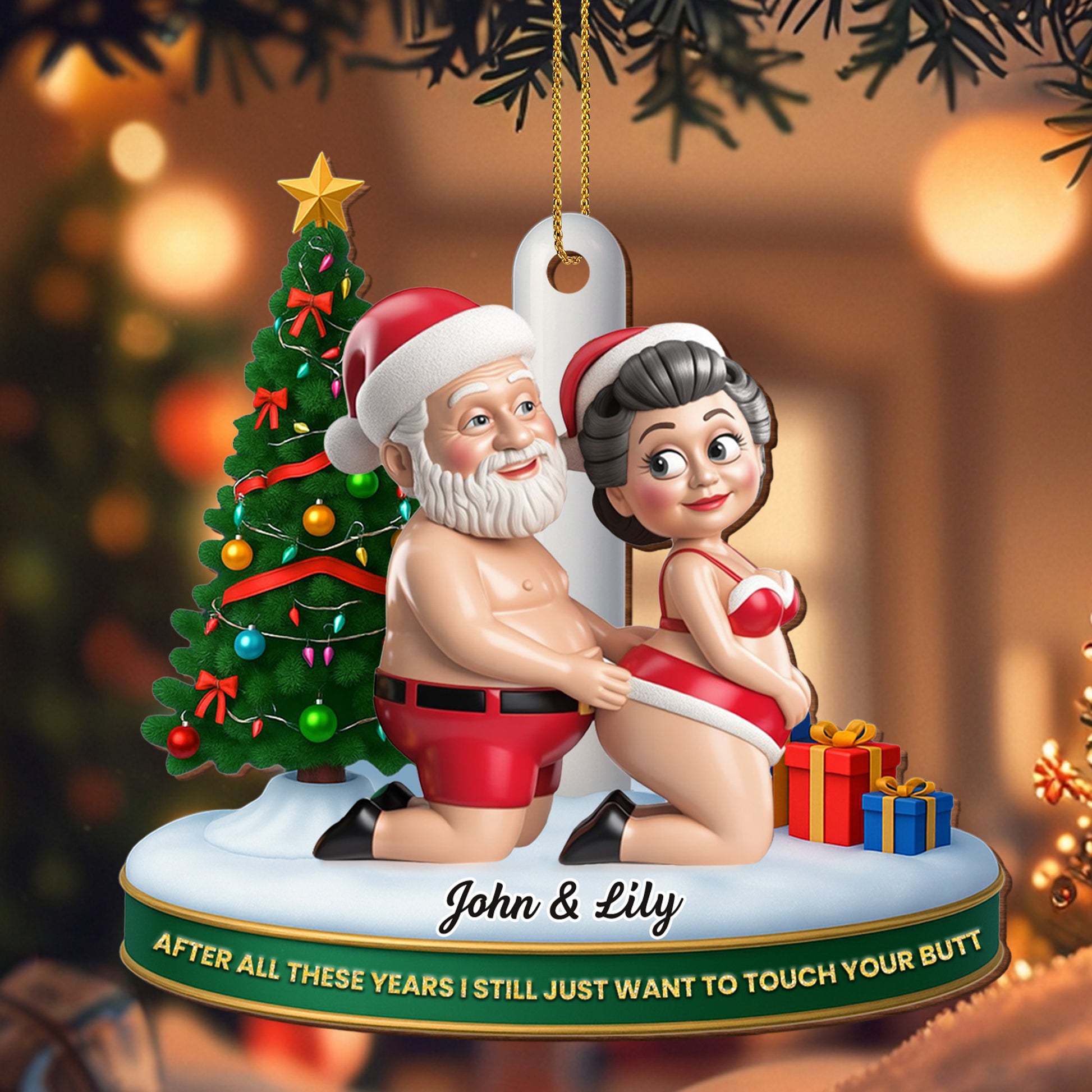 After All These Years, Santa And Mrs Claus Touching Moment